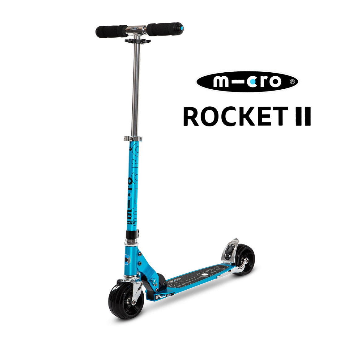 Micro Rocket II Scooter - Sky Blue Scooter Completes Rec
