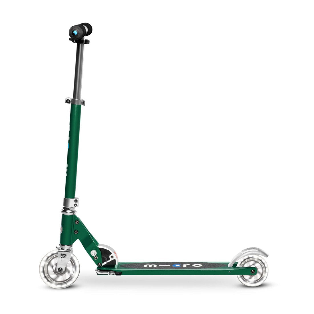 Micro Sprite LED Scooter - Forest Green Scooter Completes Rec