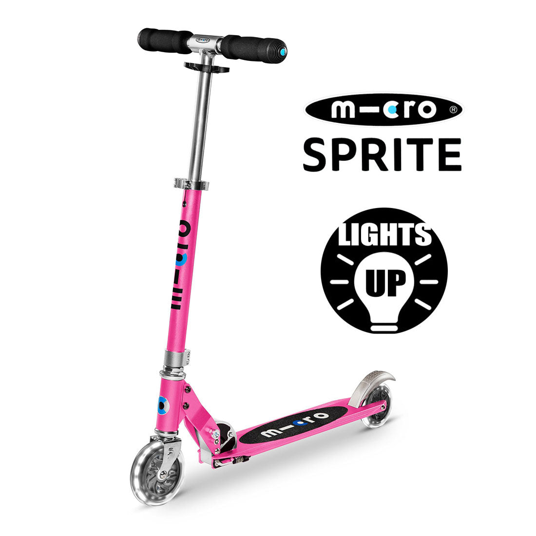 Micro Sprite LED Scooter - Pink Scooter Completes Rec