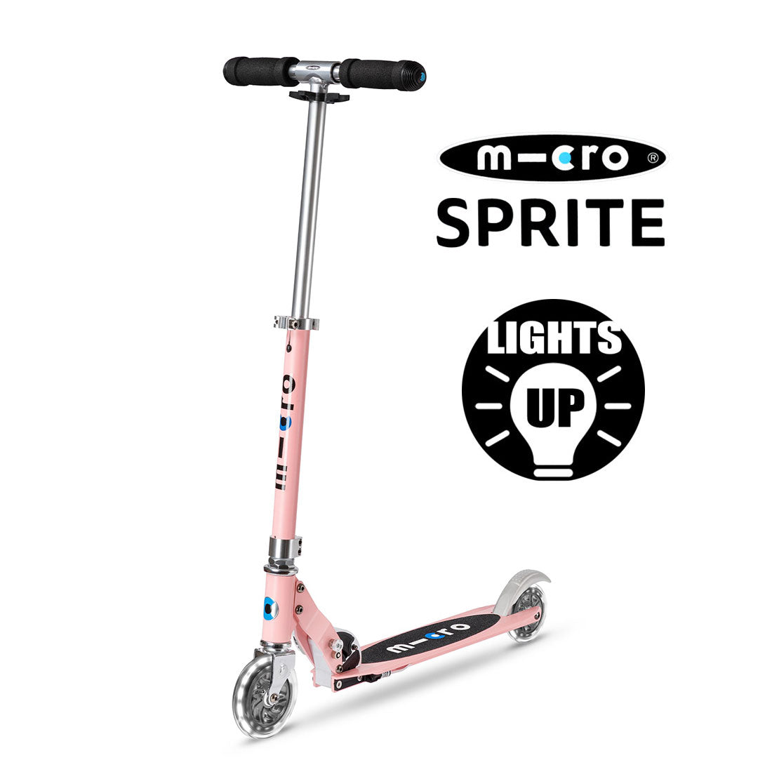 Micro Sprite LED Scooter - Neon Rose Scooter Completes Rec