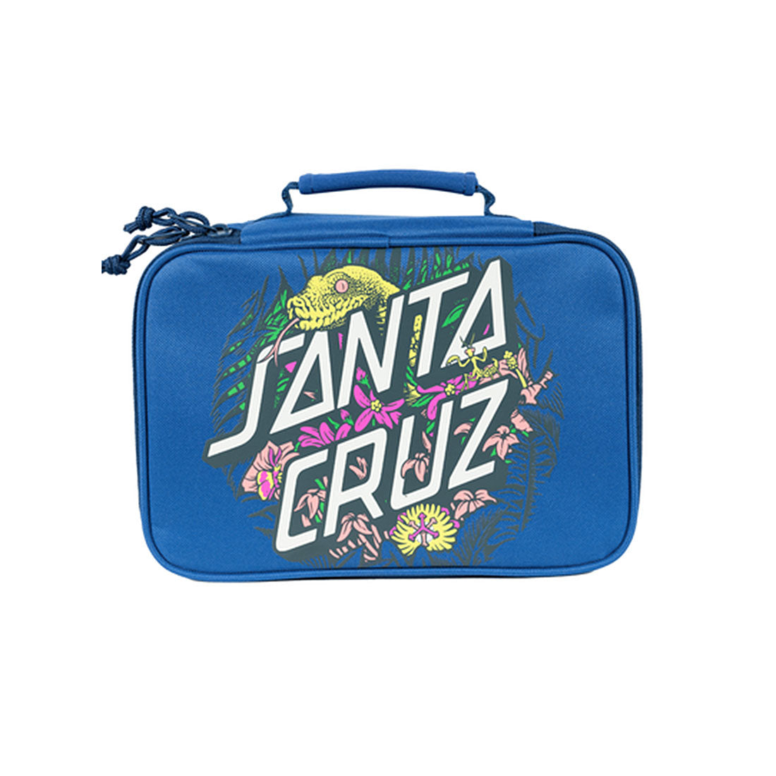 Santa Cruz Asp Flores Dot Lunch Box - Blue Skateboard Accessories