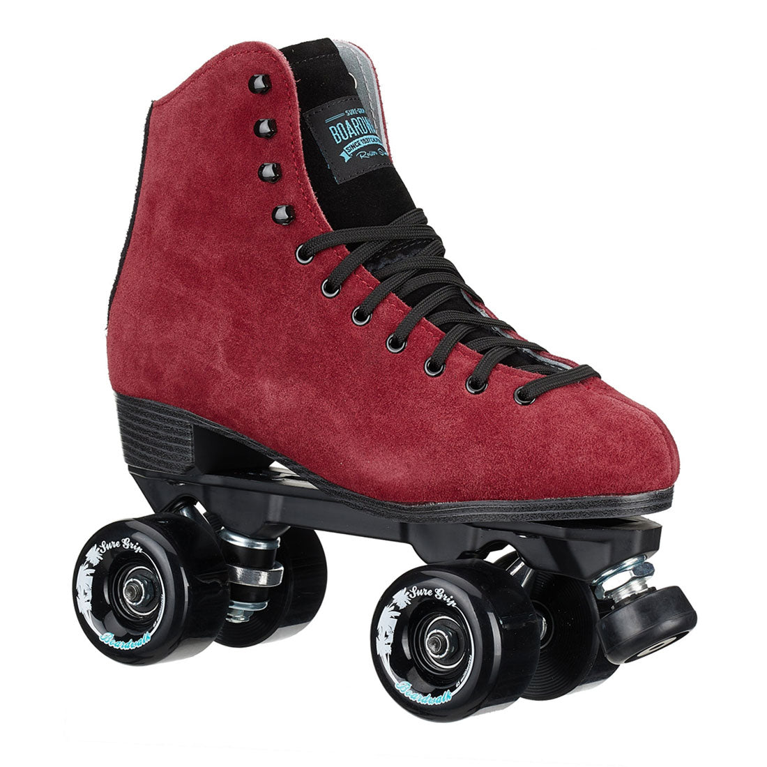 Sure-Grip Boardwalk Skate - Merlot Red Roller Skates