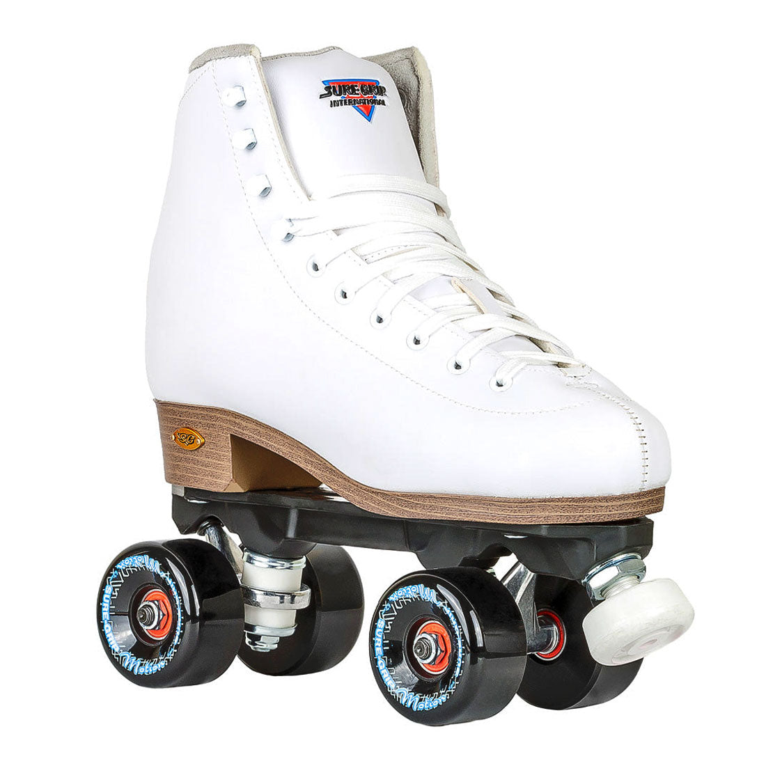 Sure-Grip Fame Outdoor Skate - White Roller Skates