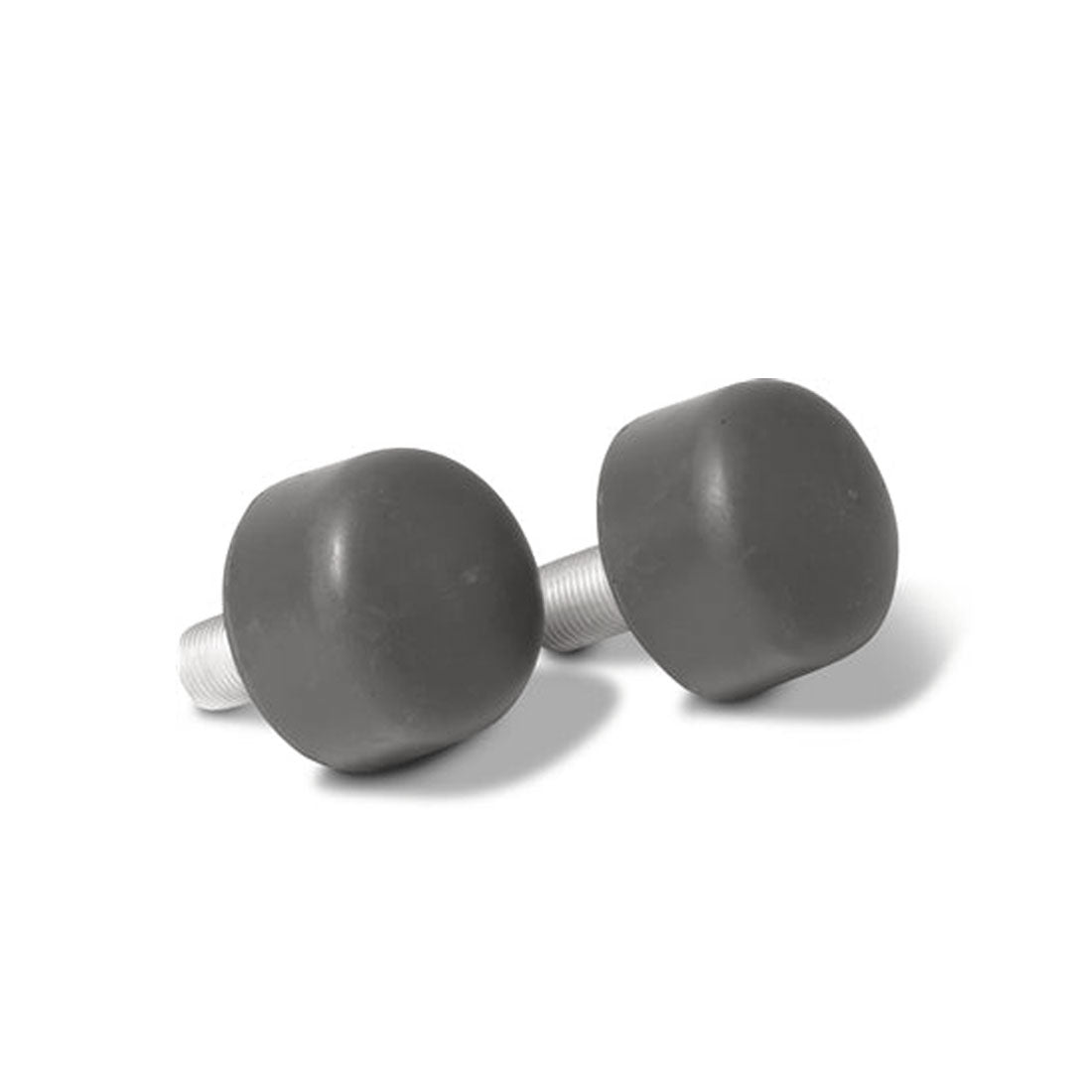 Sure-Grip Grey Cream Toe Stops Roller Skate Hardware and Parts