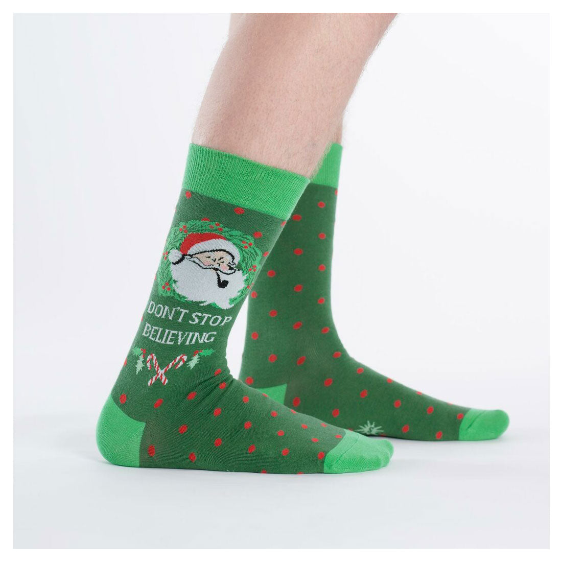 Sock It To Me - Adult Crew - Don't Stop Believing Apparel Socks