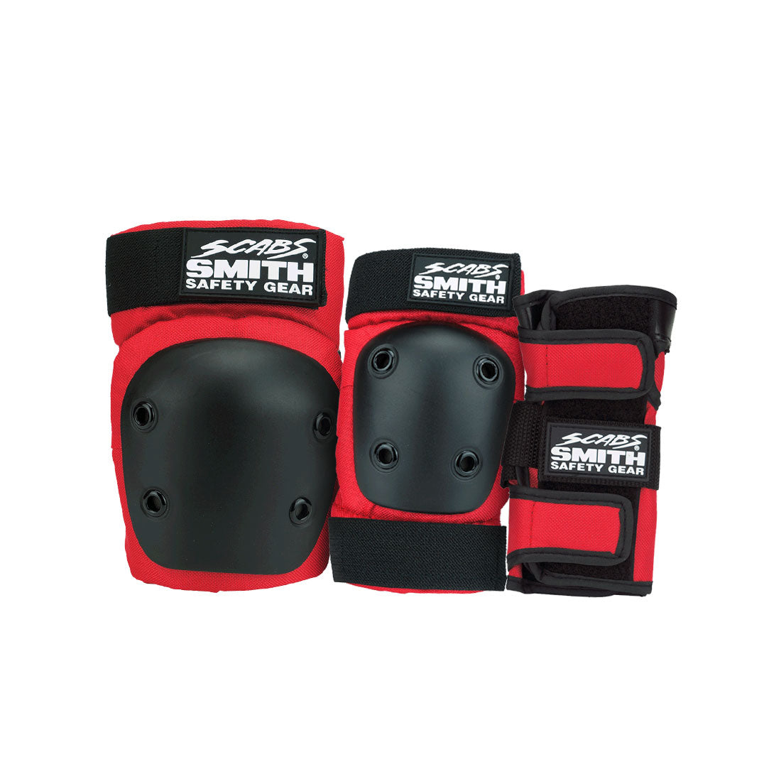 Smith Scabs Youth Tri Pack - Red Protective Gear