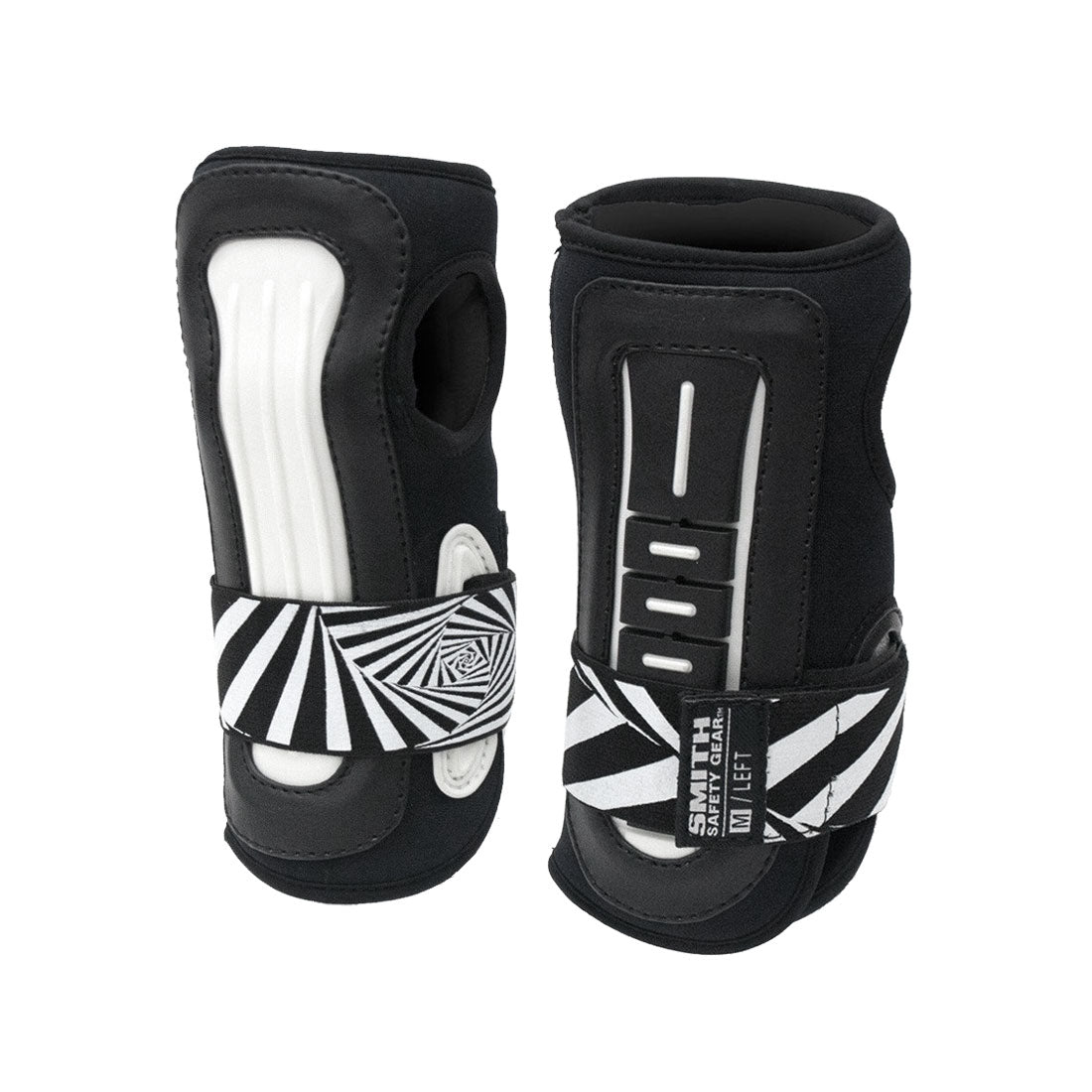 Smith Scabs Stabilizer Pro Wrist Guards - Black/White Protective Gear