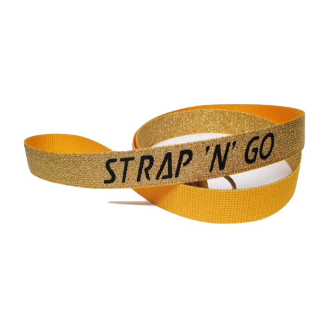 Strap N Go Skate Noose/Leash - Glitter Glitter Gold Roller Skate Accessories
