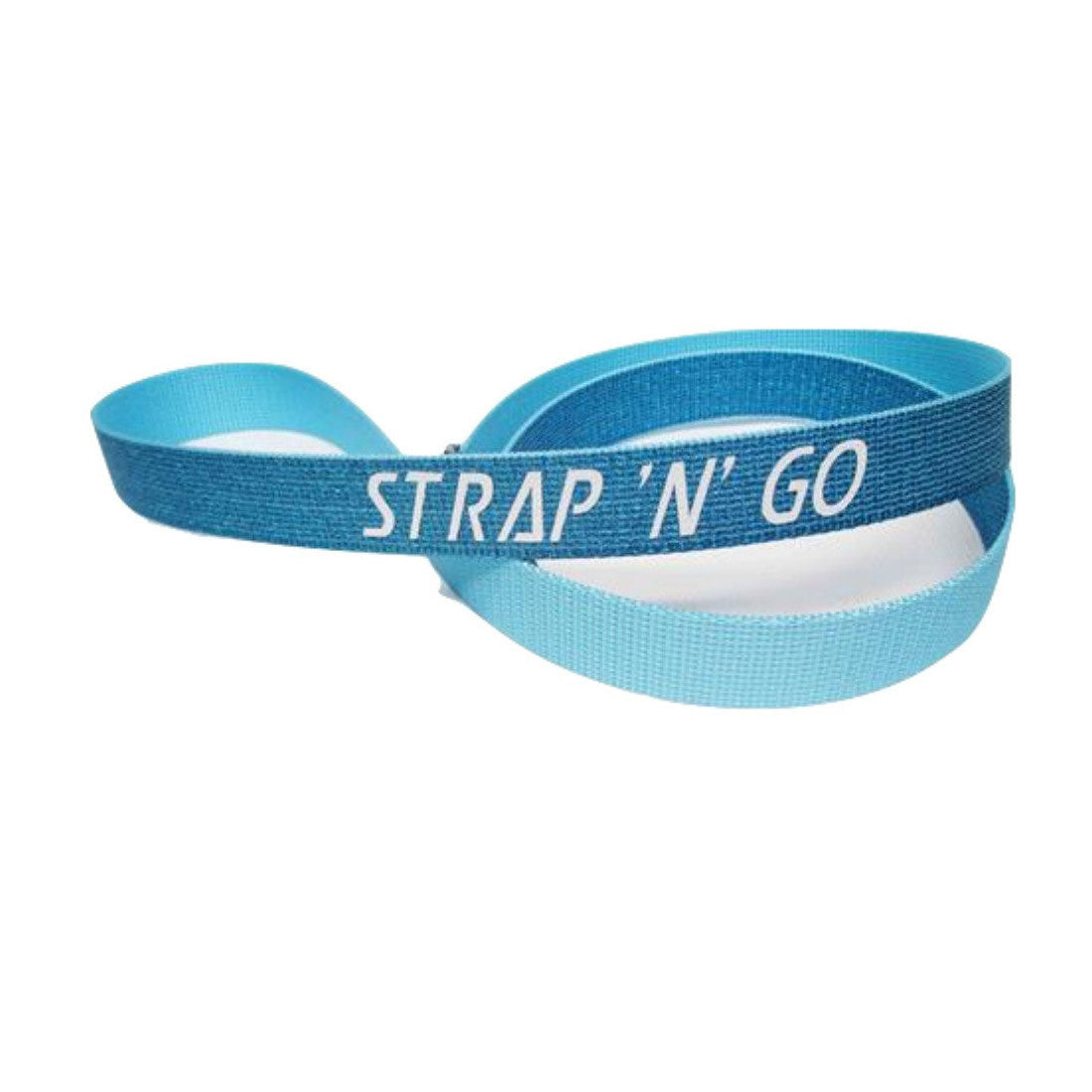 Strap N Go Skate Noose/Leash - Glitter Glitter Sky Blue Roller Skate Accessories