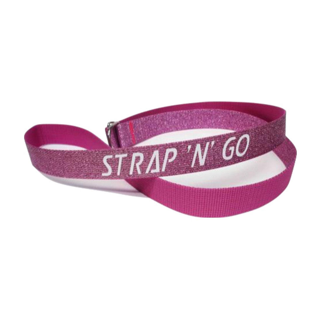 Strap N Go Skate Noose/Leash - Glitter Glitter Lilac Pink Roller Skate Accessories