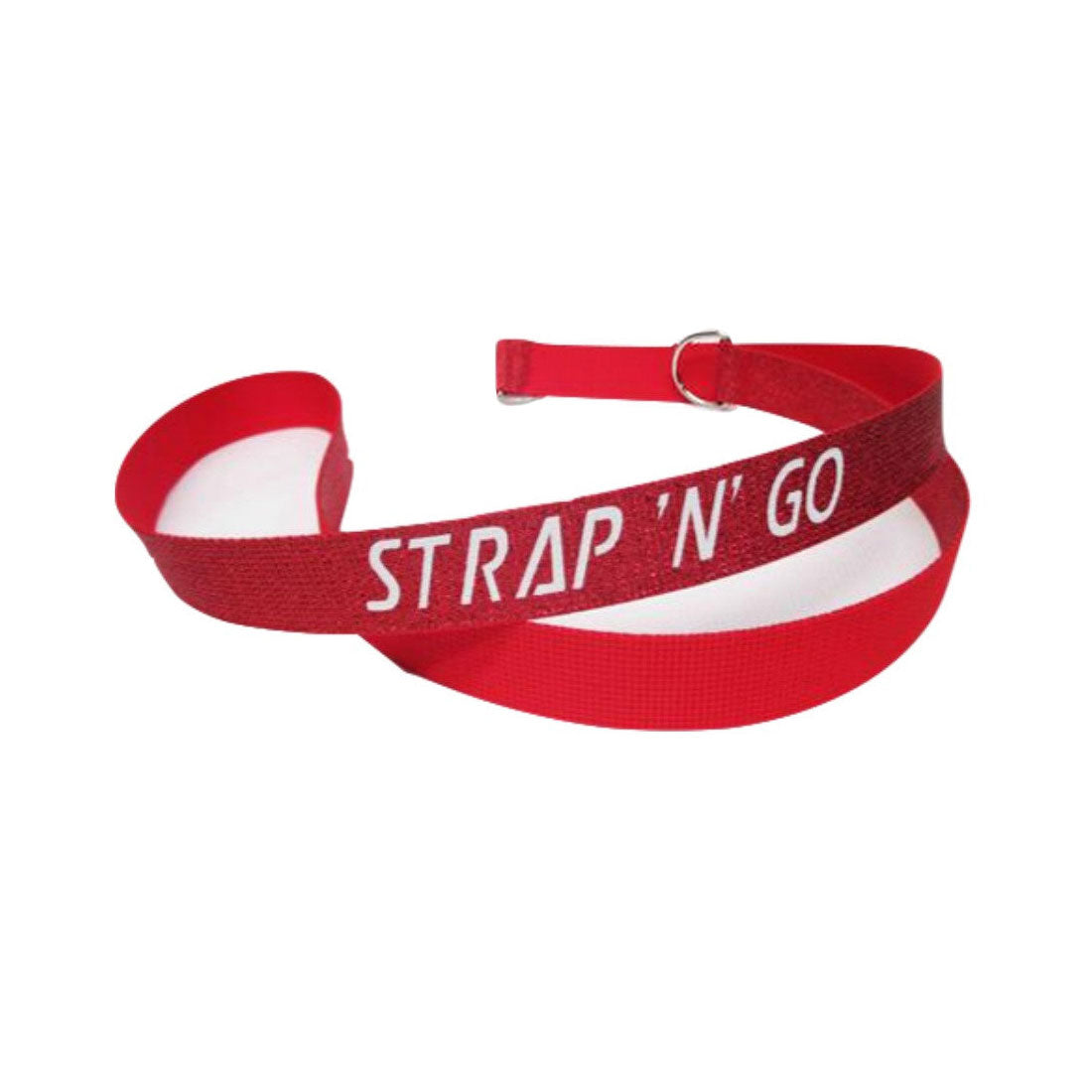 Strap N Go Skate Noose/Leash - Glitter Glitter Red Roller Skate Accessories