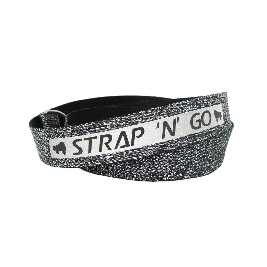 Strap N Go Skate Noose/Leash - Glitter Glitter Smoke Roller Skate Accessories
