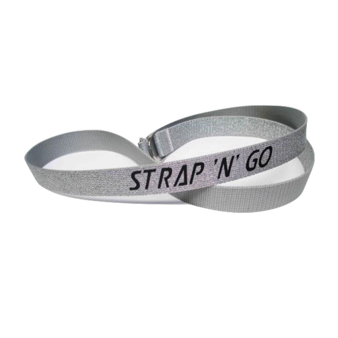Strap N Go Skate Noose/Leash - Glitter Glitter Silver Roller Skate Accessories