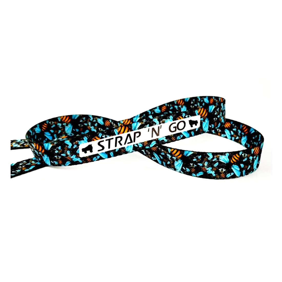 Strap N Go Skate Noose/Leash - Patterns Bees Roller Skate Accessories