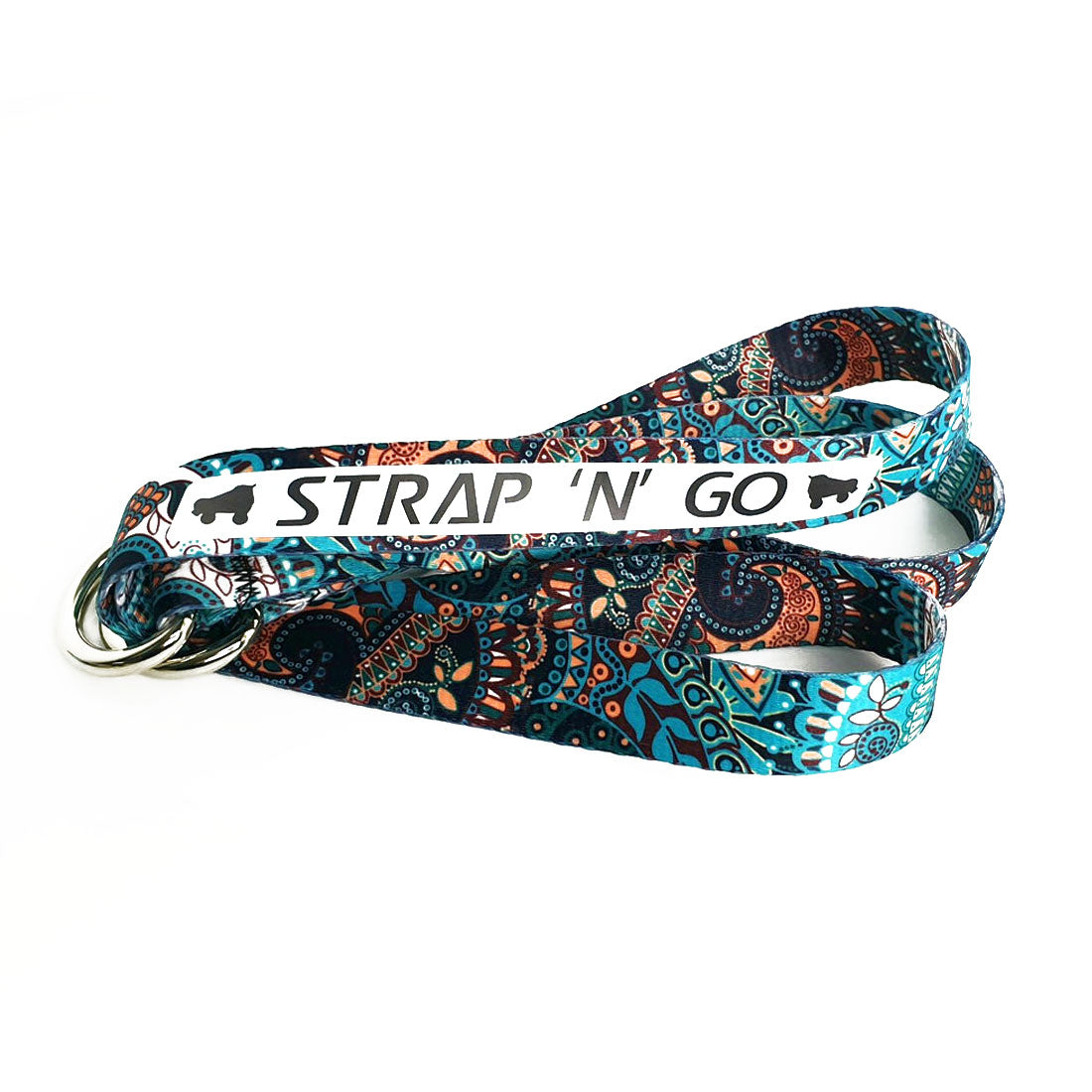 Strap N Go Skate Noose/Leash - Patterns Bohemian Roller Skate Accessories