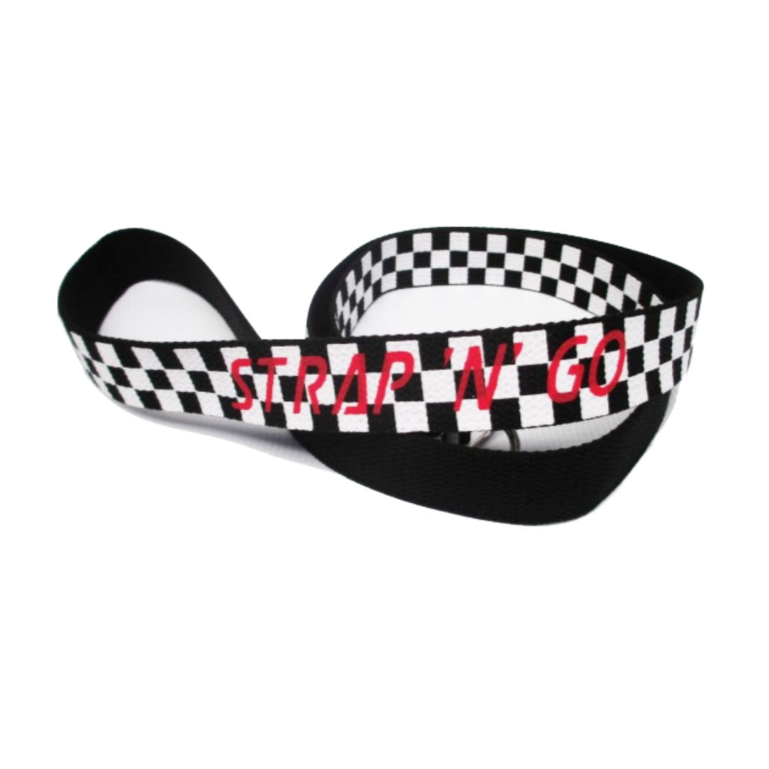 Strap N Go Skate Noose/Leash - Patterns Checkers Roller Skate Accessories
