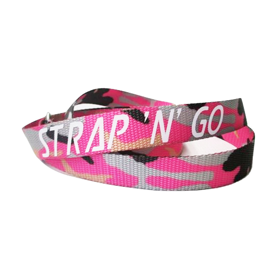 Strap N Go Skate Noose/Leash - Patterns Pink Camo Roller Skate Accessories