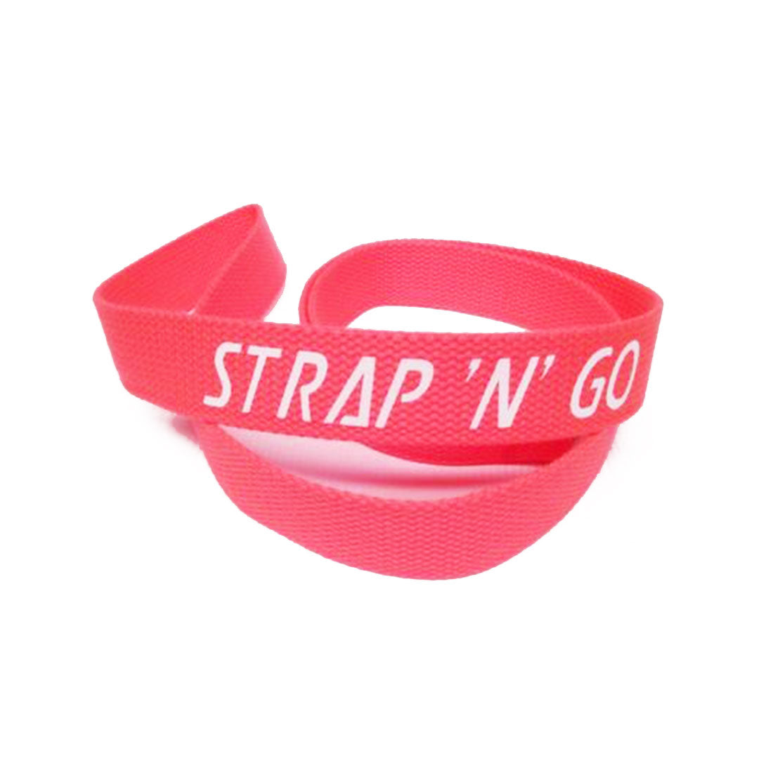 Strap N Go Skate Noose/Leash - Solid Colours Coral Pink Roller Skate Accessories