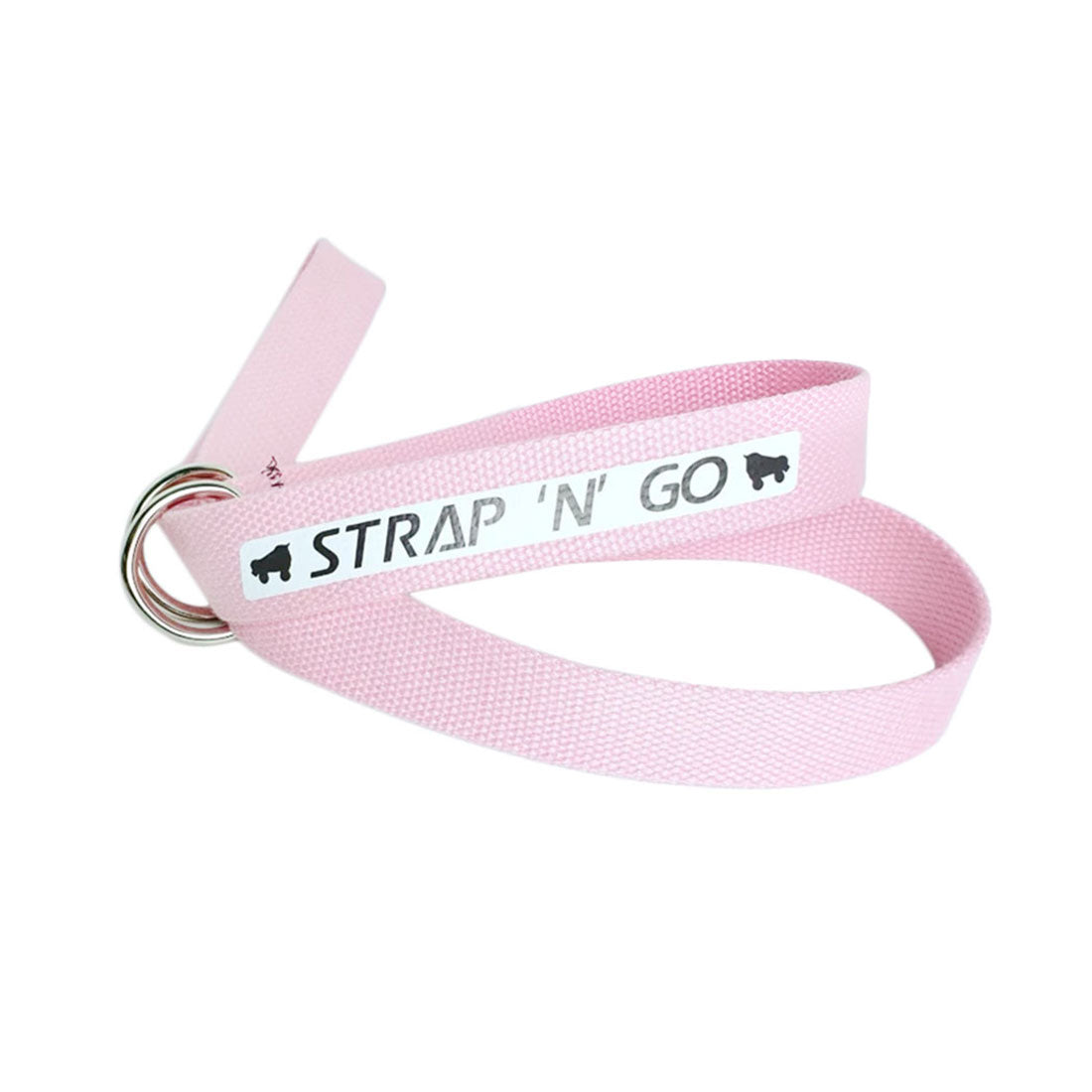 Strap N Go Skate Noose/Leash - Solid Colours Baby Pink Roller Skate Accessories