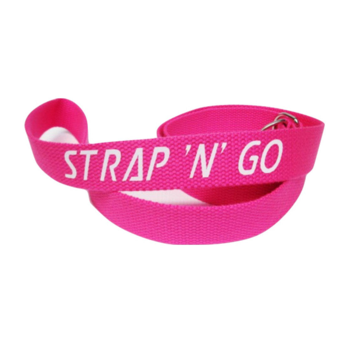 Strap N Go Skate Noose/Leash - Solid Colours Pink Roller Skate Accessories