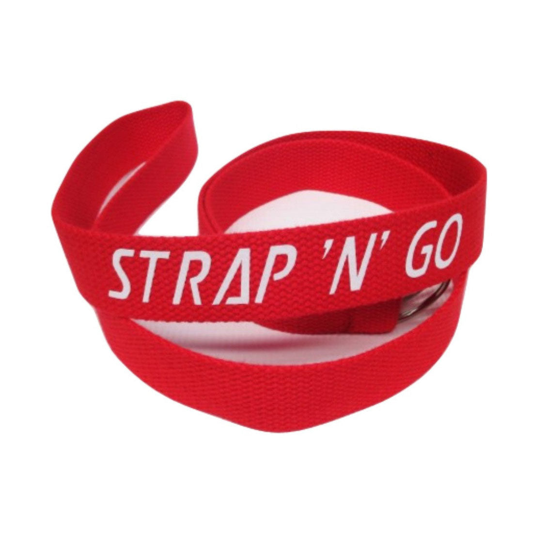 Strap N Go Skate Noose/Leash - Solid Colours Red Roller Skate Accessories
