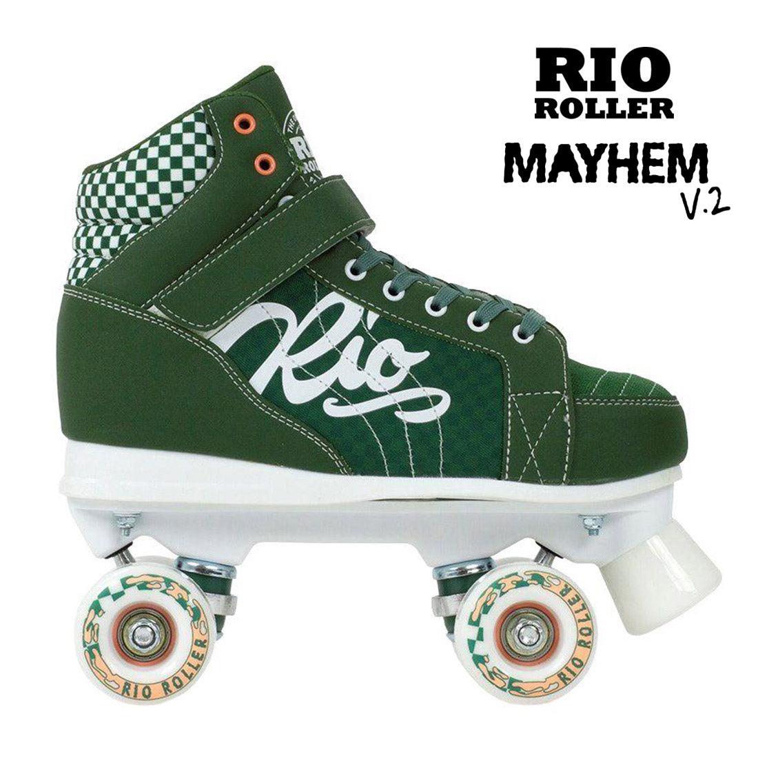 Rio Roller Mayhem V2 - Green Roller Skates