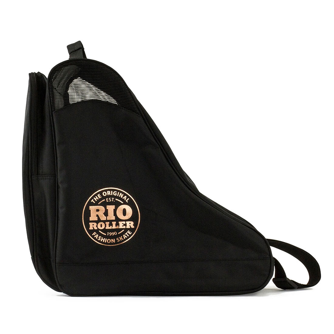Rio Roller Skate Bag - Black/Rose Gold Bags and Backpacks