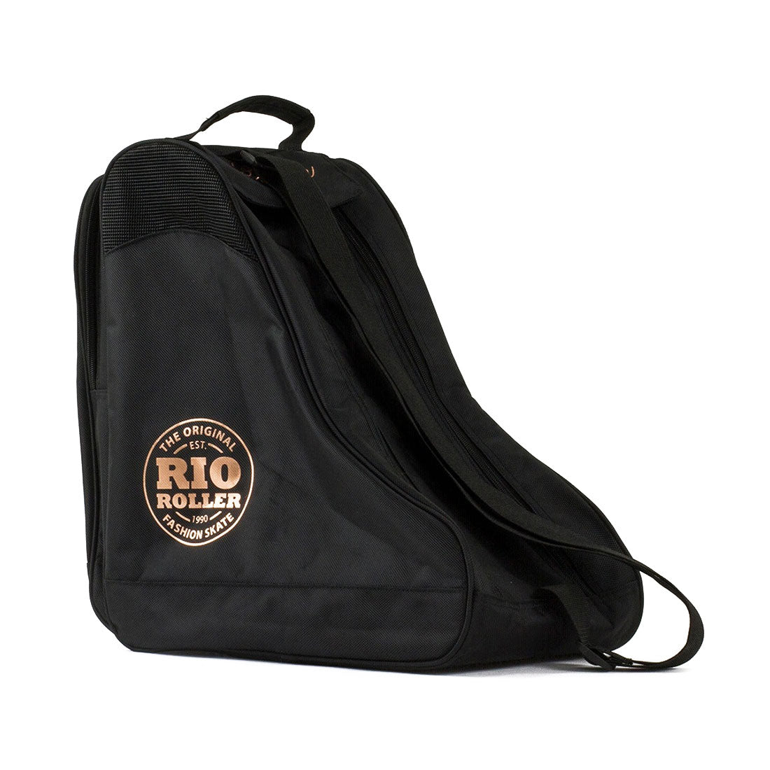 Rio Roller Skate Bag - Black/Rose Gold Bags and Backpacks
