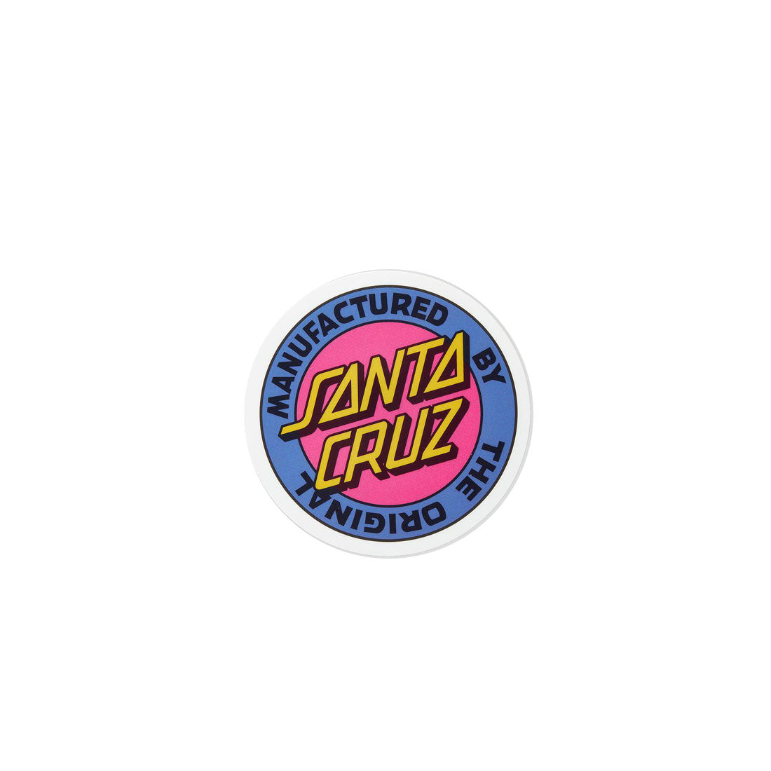 Santa Cruz MFG Retro Dot Sticker - Pink Stickers