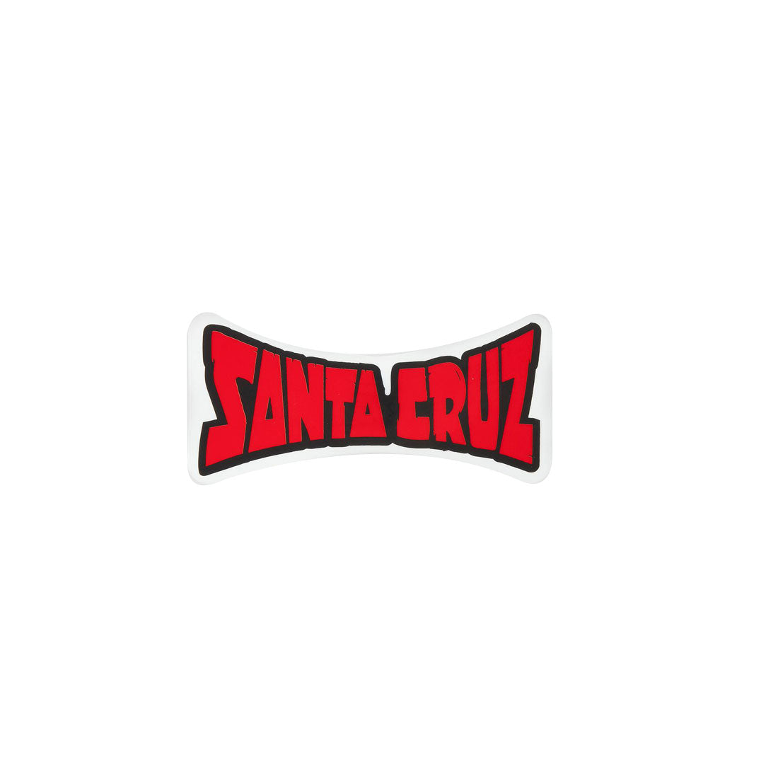 Santa Cruz Arch Text Sticker Stickers