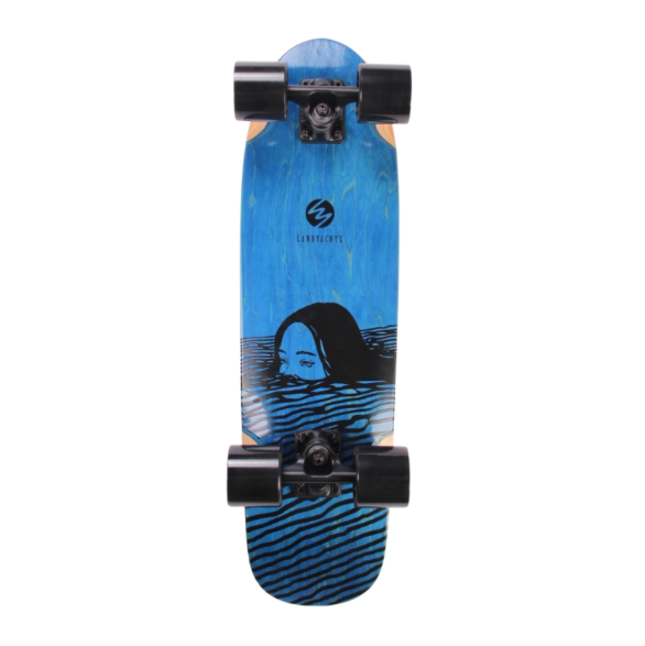 Landyachtz Dinghy Classic Fender Skateboard | Midnight Dip 28.5" Skateboards