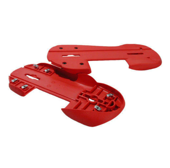 Remz One-Piece Soul Plates Size 2 - Red Inline Aggressive Accessories