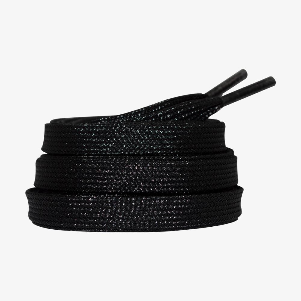 Bont Shimmer Skate Laces 8mm - 108" Dynamite Black Laces