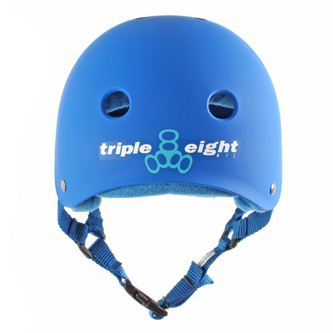 Triple 8 Skate SS Helmet - Blue Royal Rubber Helmets