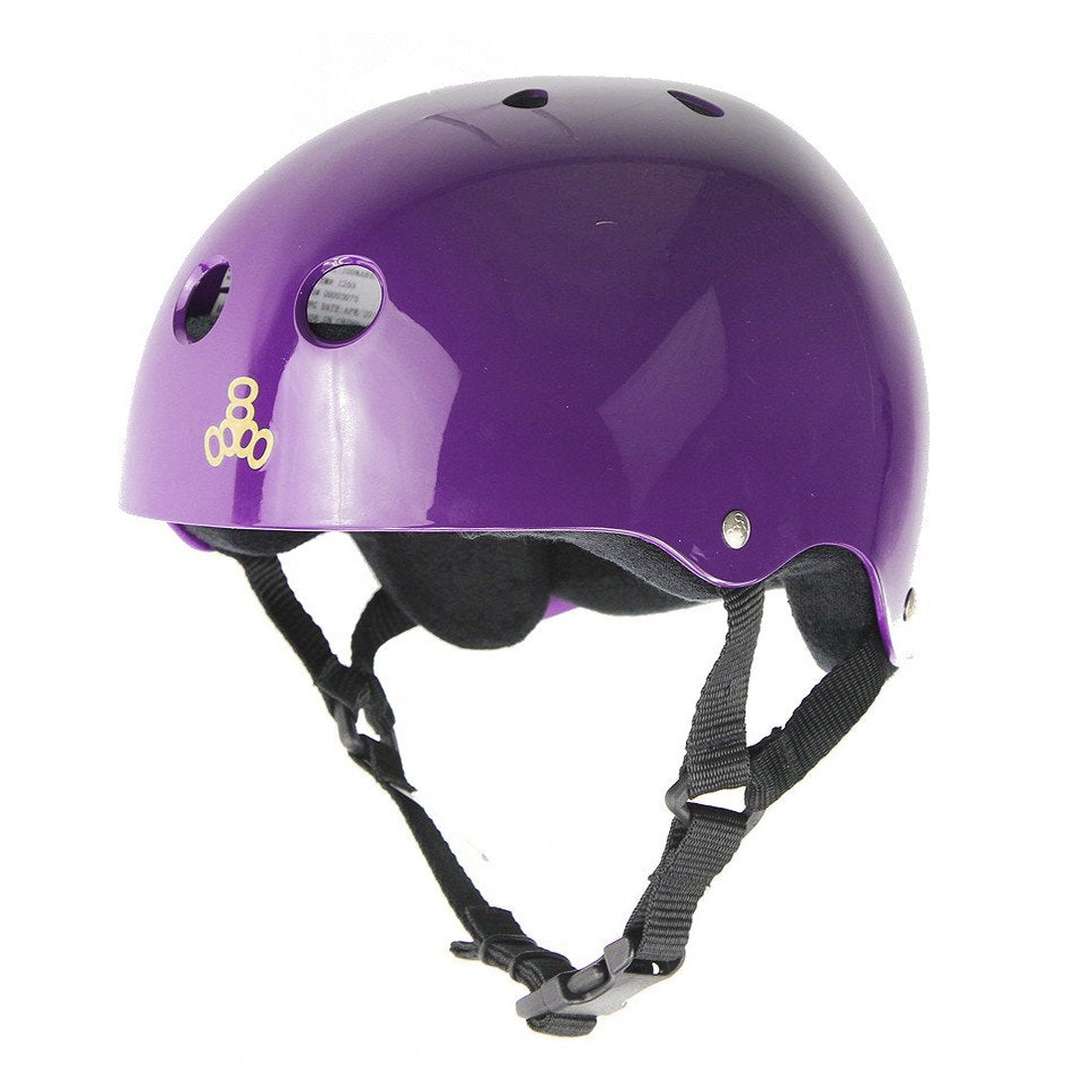 Triple 8 Skate SS Helmet - Purple Gloss Helmets