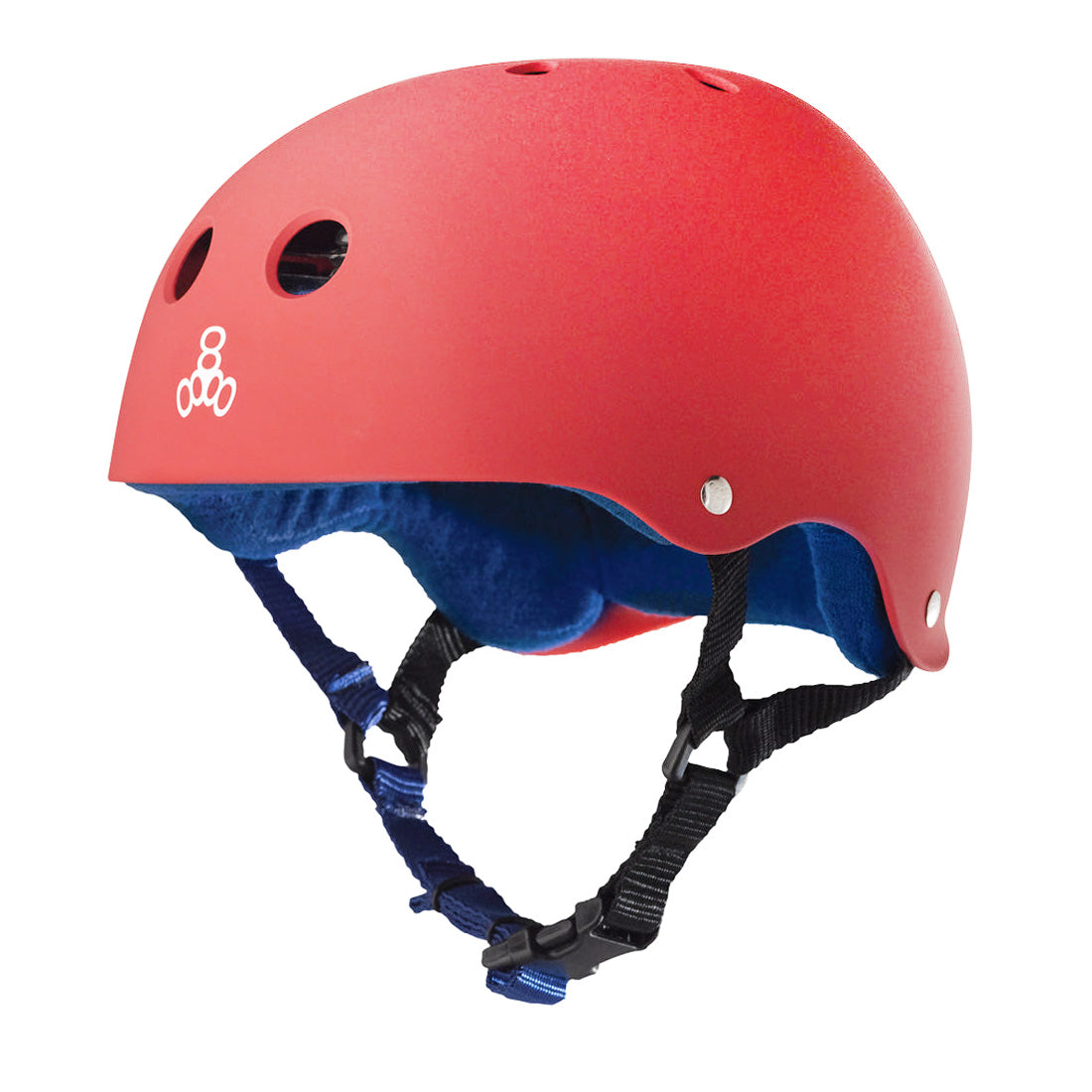 Triple 8 Skate SS Helmet - Red United Rubber Helmets