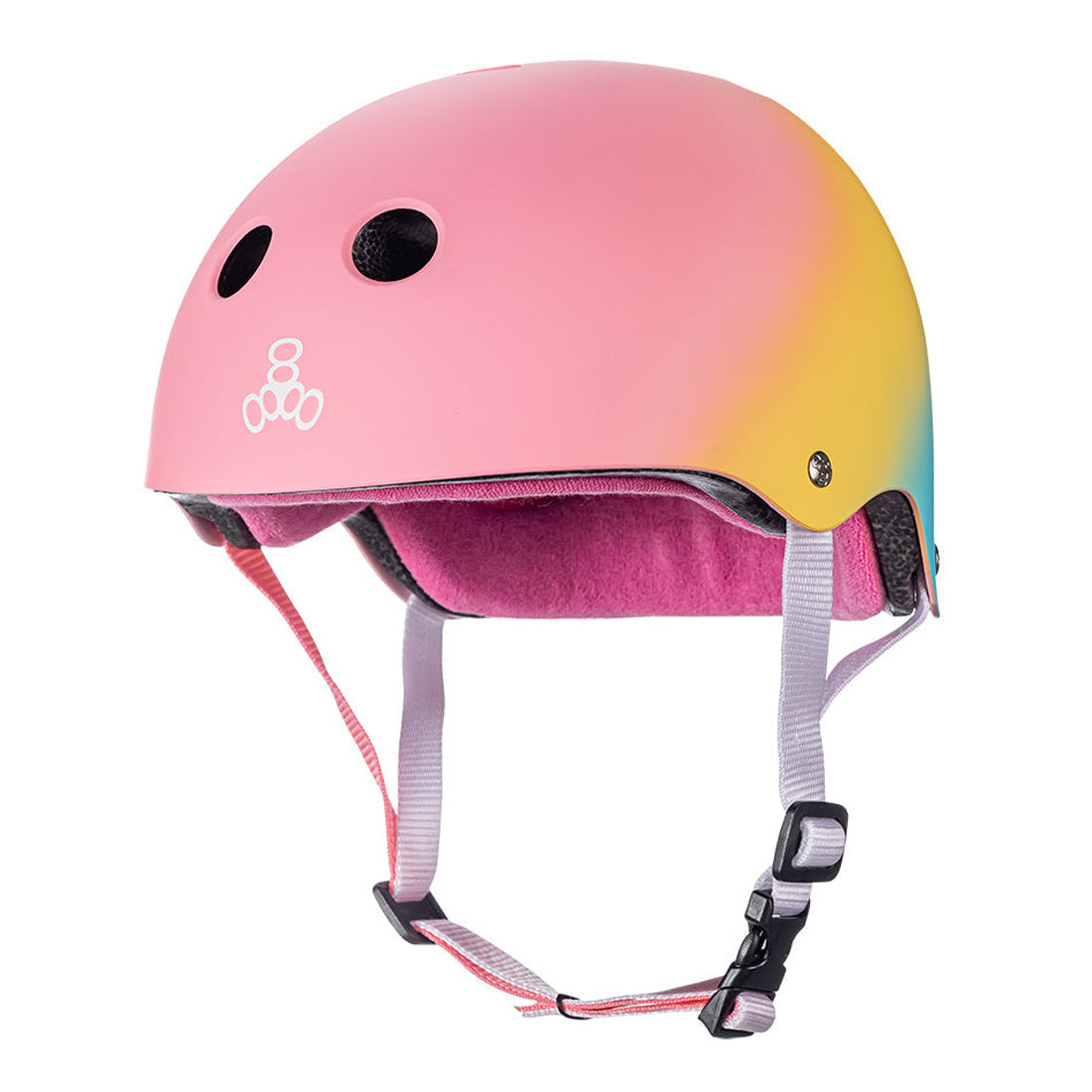 Triple 8 THE Cert SS Helmet - Shaved Ice Fade Helmets