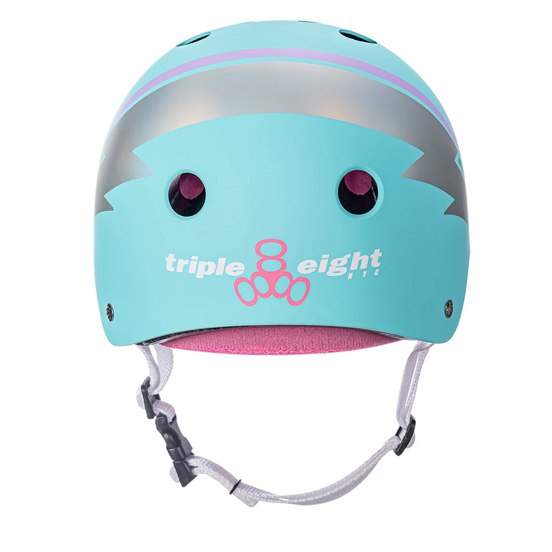 Triple 8 THE Cert SS Helmet - Teal Hologram Helmets