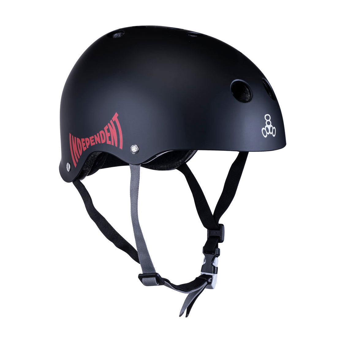 Triple 8 THE Cert SS Helmet - Independent Black Helmets