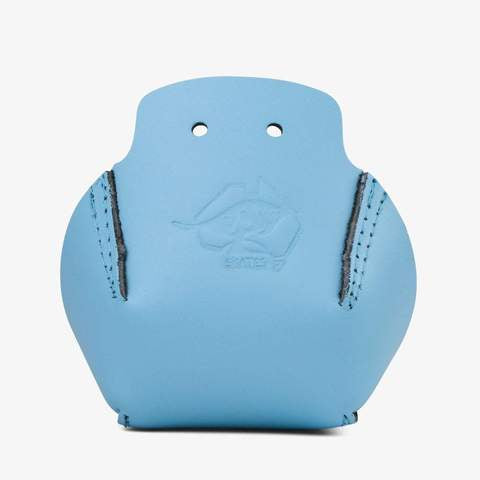 Bont Toe Guards Stitched Leather Tickle Blue Toe Guards