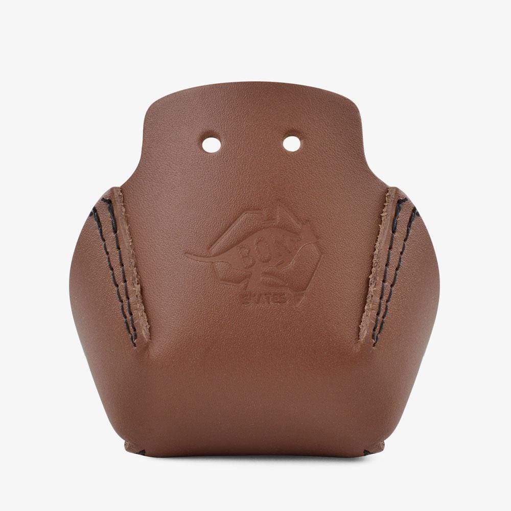 Bont Toe Guards Stitched Leather Brown Toe Guards