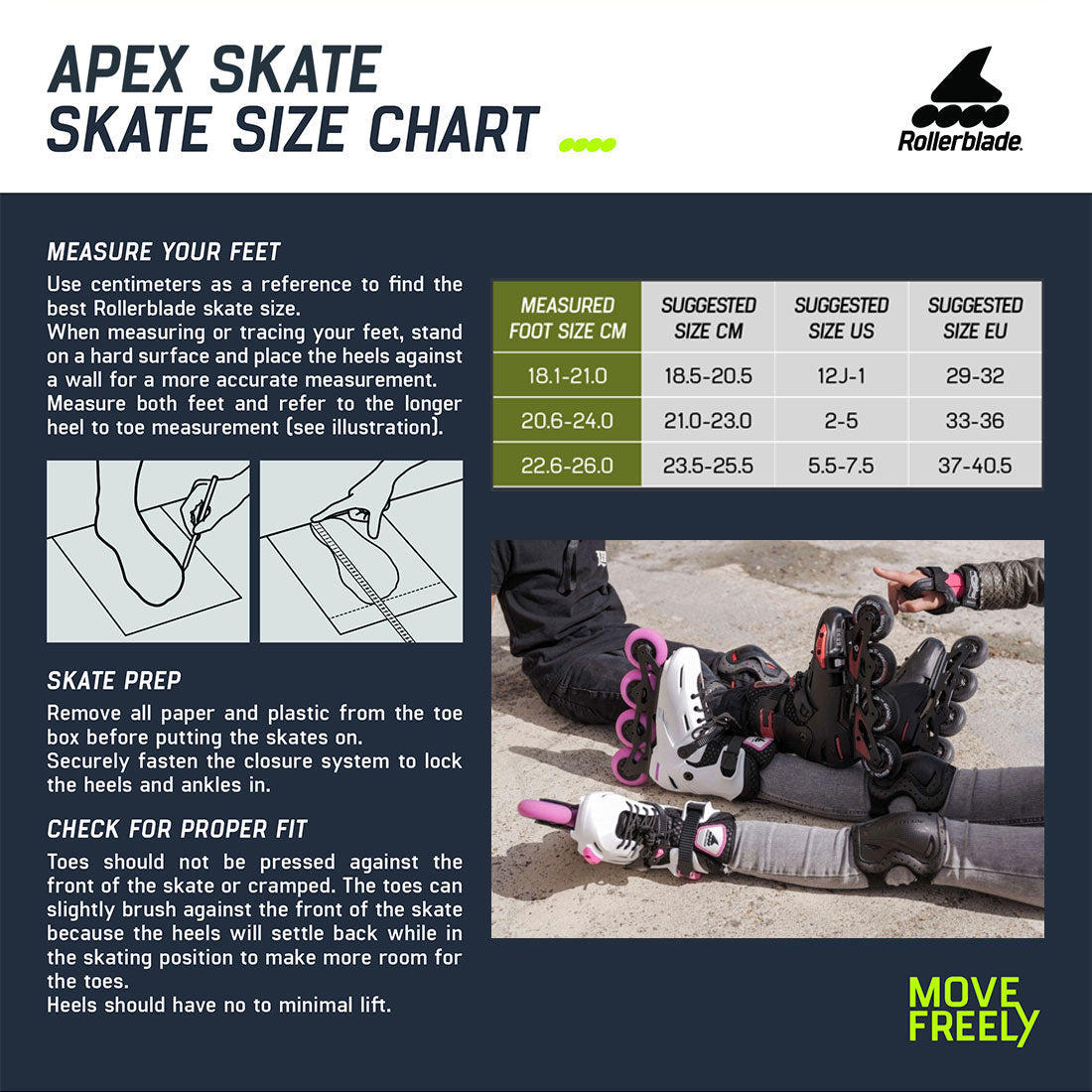 Rollerblade Apex Adjustable Inline Skate Platinum/Coral Inline Skates