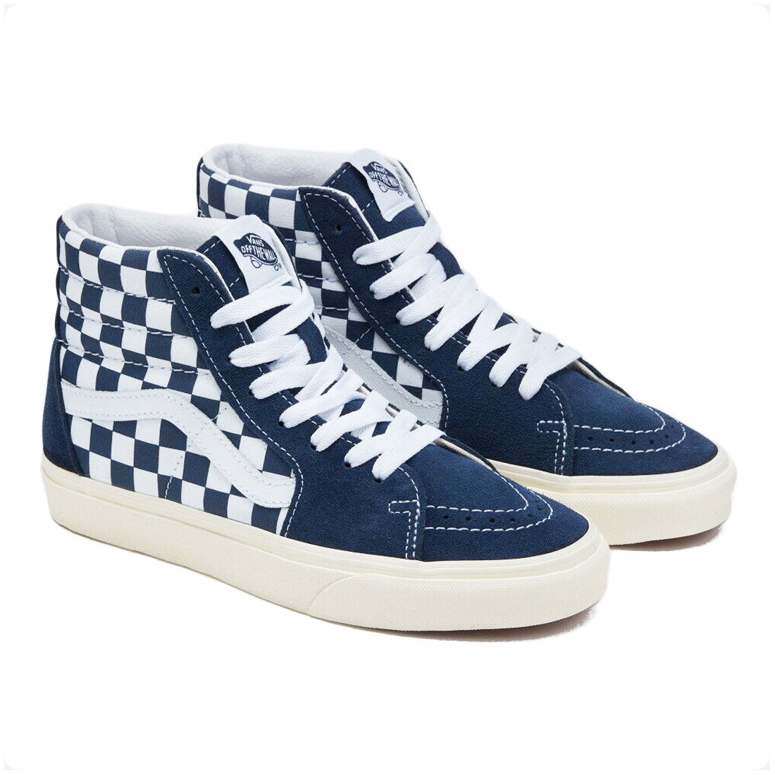 Vans SK8-HI Shoe - Checker/True Navy Shoes