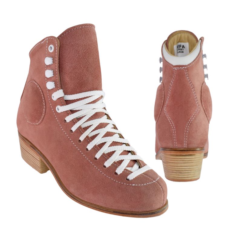 WIFA Street Suede Outdoor Roller Skates Rose Quartz Roller Skates