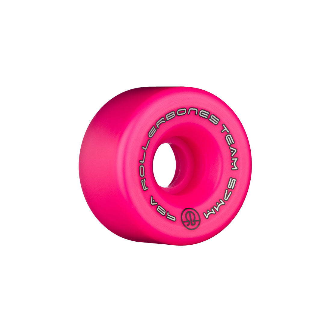 Rollerbones Team Logo 57mm Wheels 8pk Pink Roller Skate Wheels