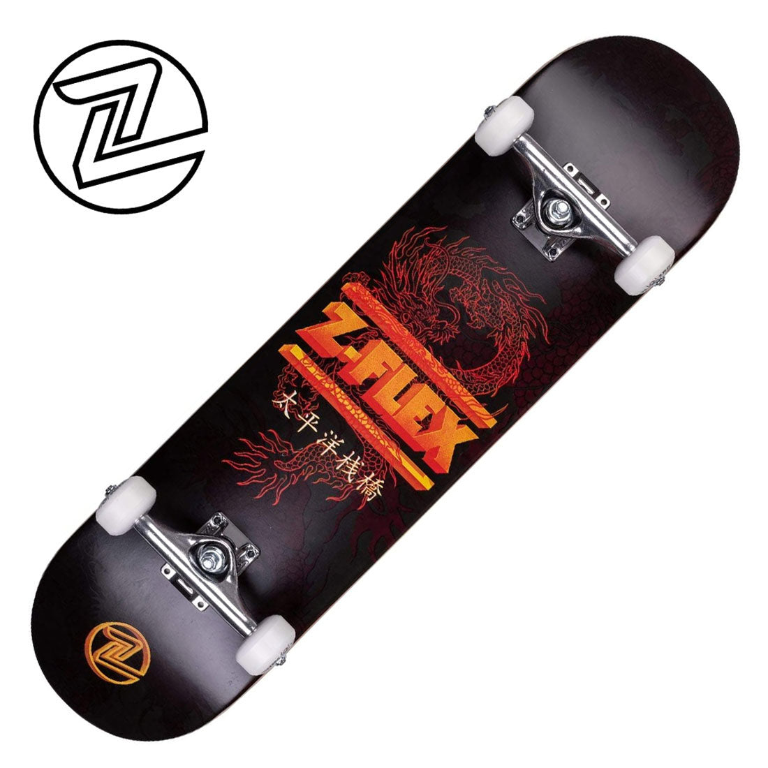 Z-Flex Dragon 8.25 Complete Skateboard Completes Modern Street