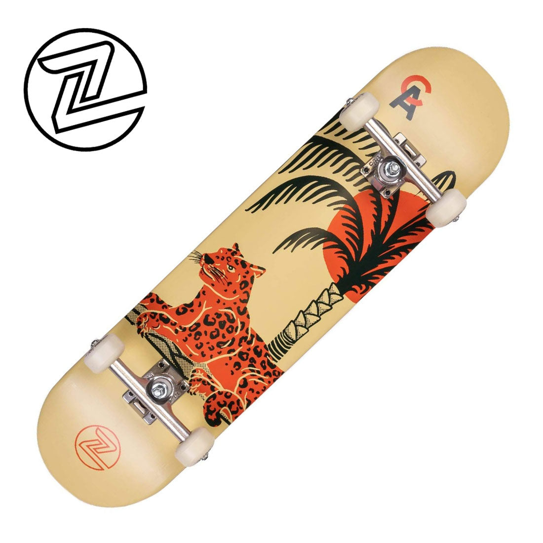 Z-Flex Aragon Palm 8.0 Complete Skateboard Completes Modern Street