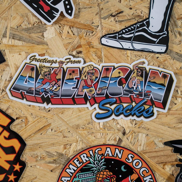 American Socks Sticker Pack Stickers