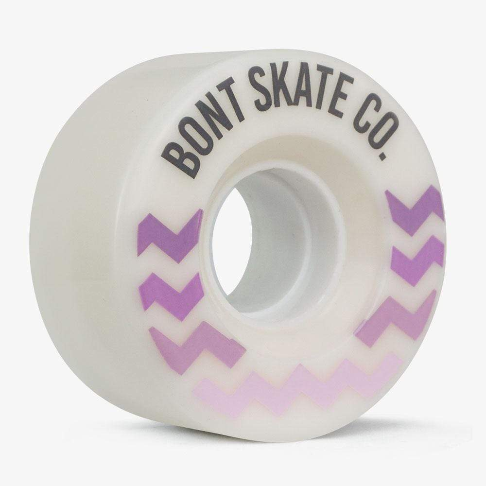 Bont Glide Outdoor Wheels 57mm 78a 4pk Purple Roller Skate Wheels