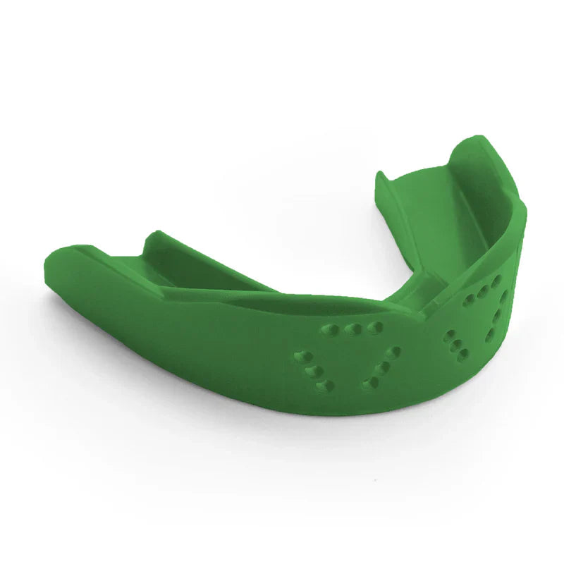 SISU 3D Adult Mouthguard Forest Green Protective Mouthguards